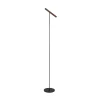 Molto Luce Gulvlamper|Gulvlamper > LED-gulvlampe Meyjo F, sort/kaffebrun, aluminium
