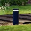 Molto Luce Sokkellamper > LED-sokkellampe Mona, Ø 18 cm, aluminium, højde 45 cm