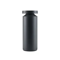 Molto Luce Sokkellamper > LED-sokkellampe Mona, Ø 18 cm, aluminium, højde 45 cm