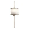 KICHLER Væg- Og Spejllamper > Mona LED-væglampe, IP44, højde 55,9 cm, fortinnet