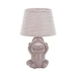 ONLI Bordlamper > Monkey bordlampe, brun, keramik, 28 cm høj, E14