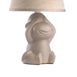 ONLI Bordlamper > Monkey bordlampe, brun, keramik, 28 cm høj, E14