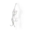 SELETTI Dekorationsbelysning > Monkey Lamp deko LED-væglampe, hvid, venstre
