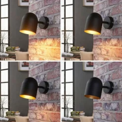 Loftlamper ^ Lindby Morik vægspot, 1 lyskilde