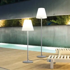 Dekorationsbelysning|Terrassebelysning ^ Helestra MORIS - dekorativ udendørs gulvlampe, 150 cm