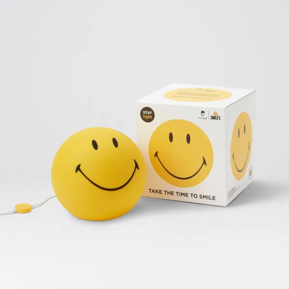 Bordlamper ^ Mr Maria Smiley Star Light børnelampe, 23 cm