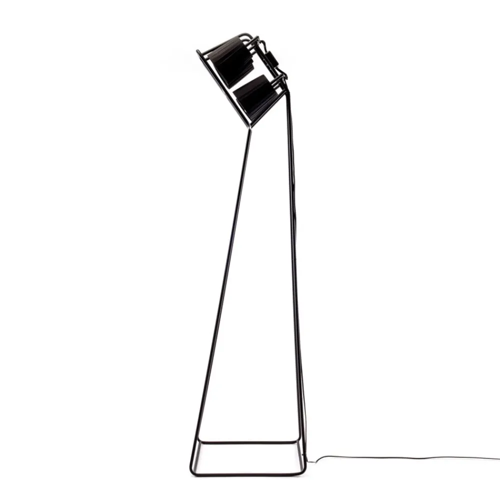 SELETTI Gulvlamper > Multilamp gulvlampe, 6 lyskilder, sort