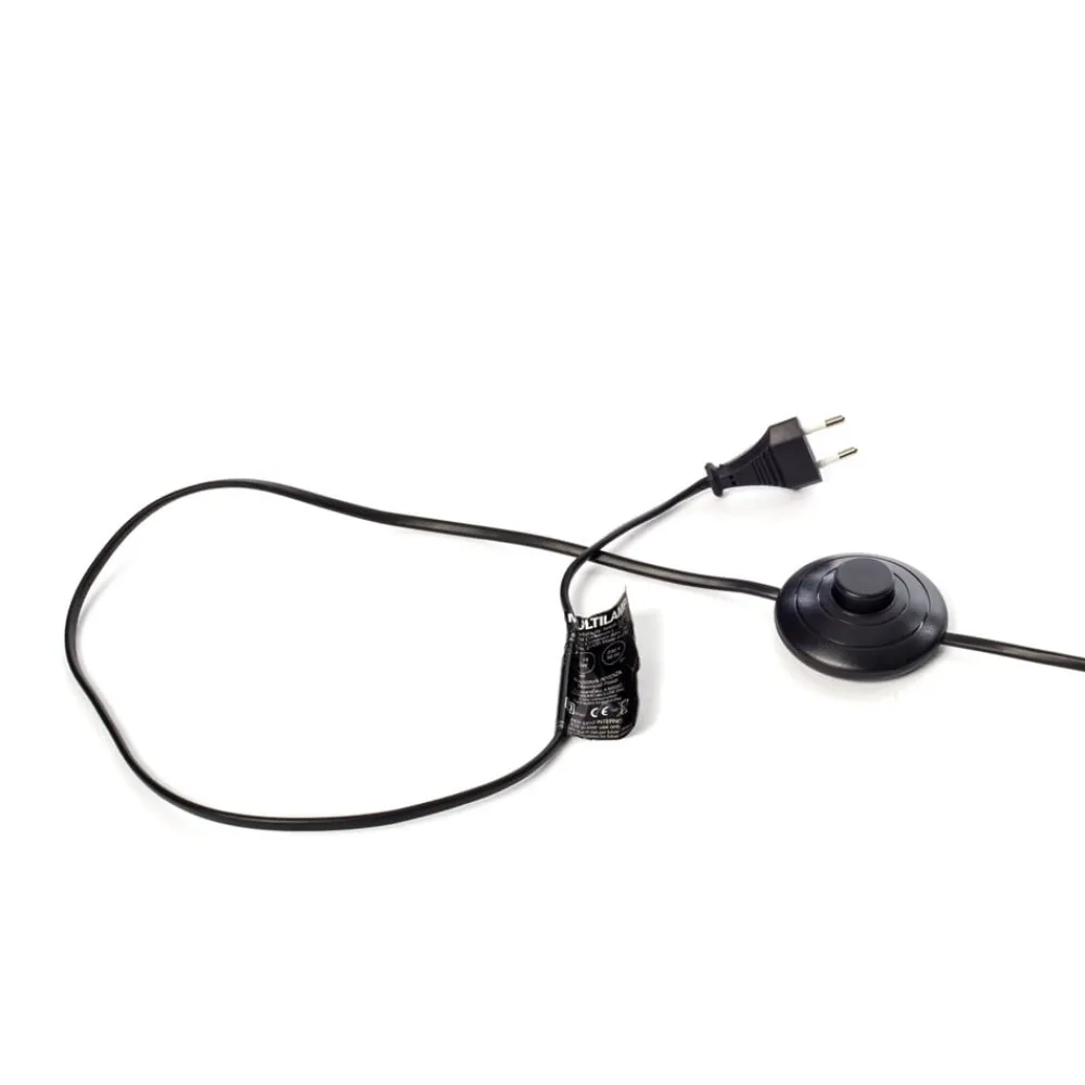 SELETTI Gulvlamper > Multilamp gulvlampe, 6 lyskilder, sort