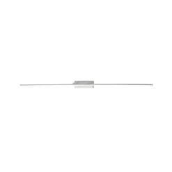 Væg- Og Spejllamper ^ Fabas Luce Nala LED-spejllampe, hvid, bredde 110 cm, metal