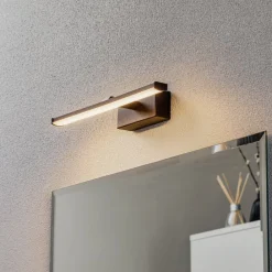 Fabas Luce Væg- Og Spejllamper > Nala LED-væglampe, sort, bredde 30 cm