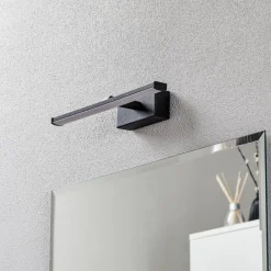 Fabas Luce Væg- Og Spejllamper > Nala LED-væglampe, sort, bredde 30 cm