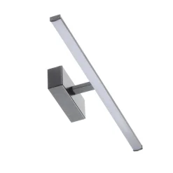 Væg- Og Spejllamper ^ Fabas Luce Nala LED-væglampe, sort, bredde 50 cm