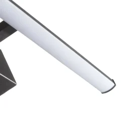 Væg- Og Spejllamper ^ Fabas Luce Nala LED-væglampe, sort, bredde 50 cm