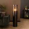 Zijlstra Gulvlamper|Gulvlamper > Narabi gulvlampe, højde 120 cm, sort-nikkel, metal
