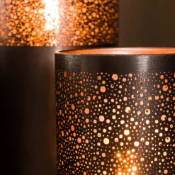 Zijlstra Gulvlamper|Gulvlamper > Narabi gulvlampe, højde 120 cm, sort-nikkel, metal