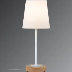 Paulmann Bordlamper > Naturligt designet tekstil bordlampe Stellan