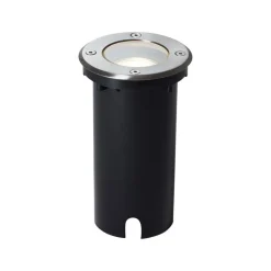 Nedgravet Udebelysning|Udendørs Spot ^ Brilliant Nedgravningslampe Itch, Ø 11 cm, stål, metal