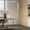 Gulvlamper ^ Arcchio Nelus Neo LED-gulvlampe til kontor dæmper, sensor