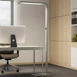 Gulvlamper ^ Arcchio Nelus Neo LED-gulvlampe til kontor dæmper, sensor