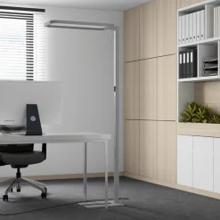 Gulvlamper ^ Arcchio Nelus Neo LED-gulvlampe til kontor dæmper, sensor