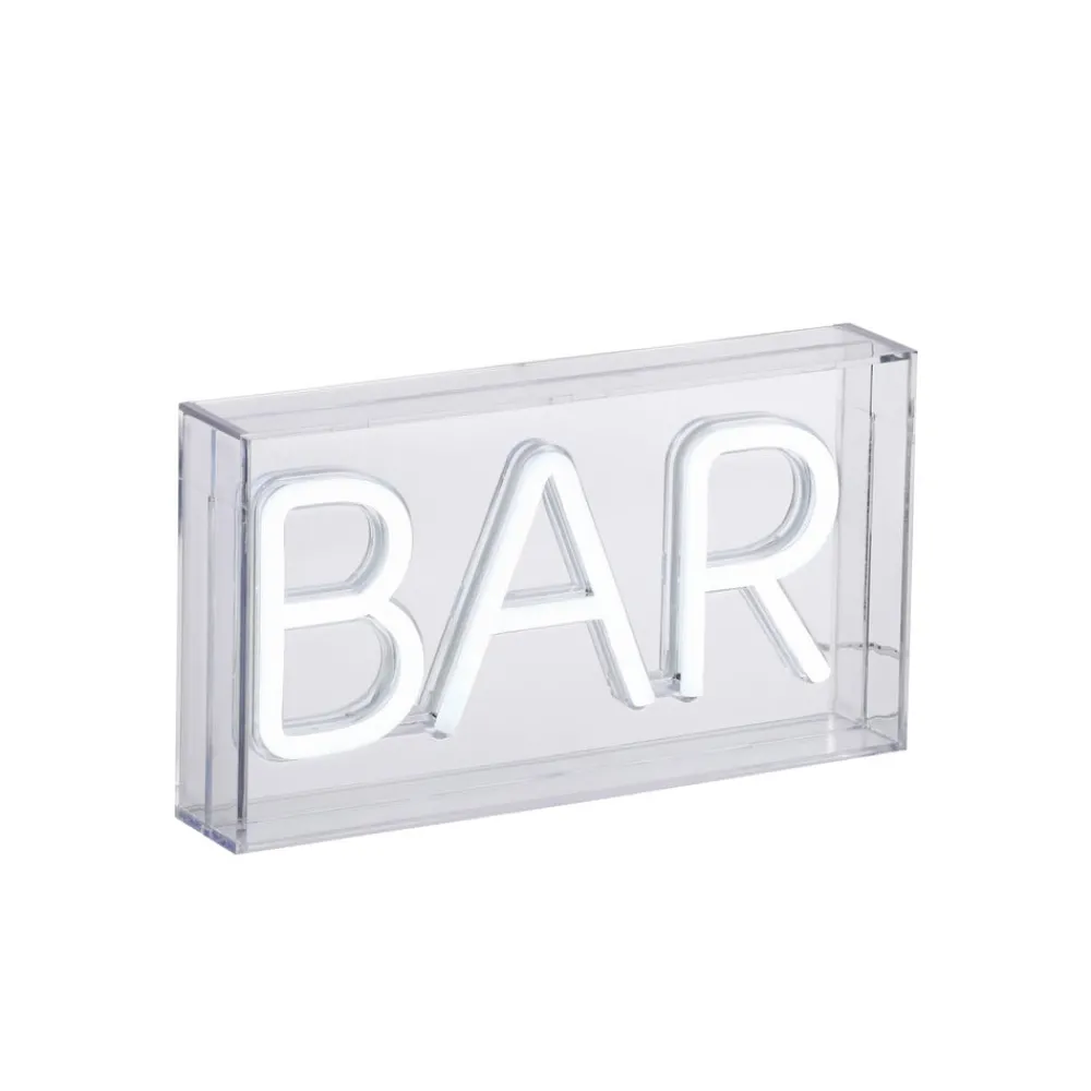 Dekorationsbelysning ^ JUST LIGHT. GmbH Neon Bar LED-bordlampe, USB