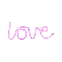 JUST LIGHT. GmbH Dekorationsbelysning > Neon Love LED-væglampe, USB