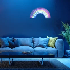 JUST LIGHT. GmbH Dekorationsbelysning > Neon Rainbow LED-væglampe, USB