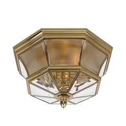 Loftlamper ^ QUOIZEL Newbury loftlampe, stænktæt