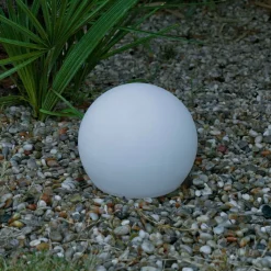 Newgarden Dekorationsbelysning|Terrassebelysning > Buly gulvlyskugle, Ø 20 cm