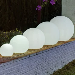 Newgarden Dekorationsbelysning|Solcellelamper > Buly LED-solcellekugle IP65, Ø 20 cm
