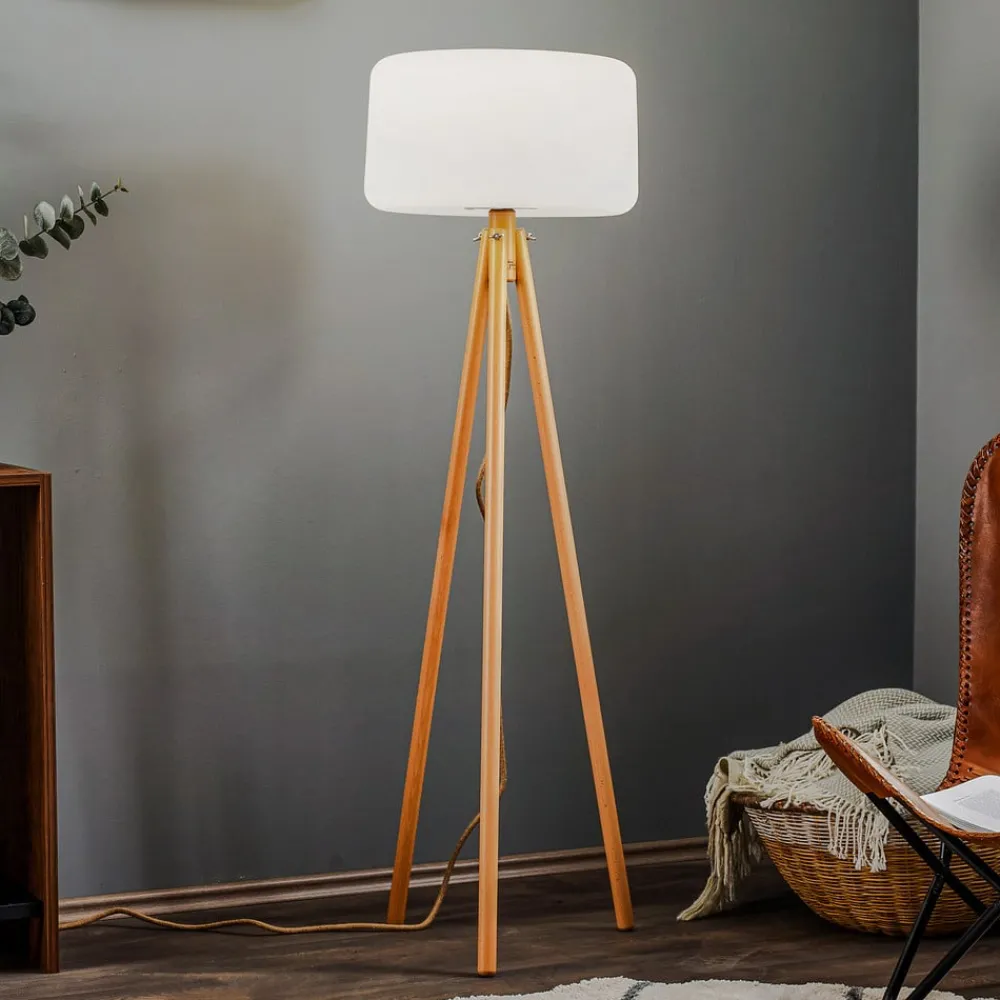 Newgarden Gulvlamper > Chloe In & Out gulvlampe, trebenet