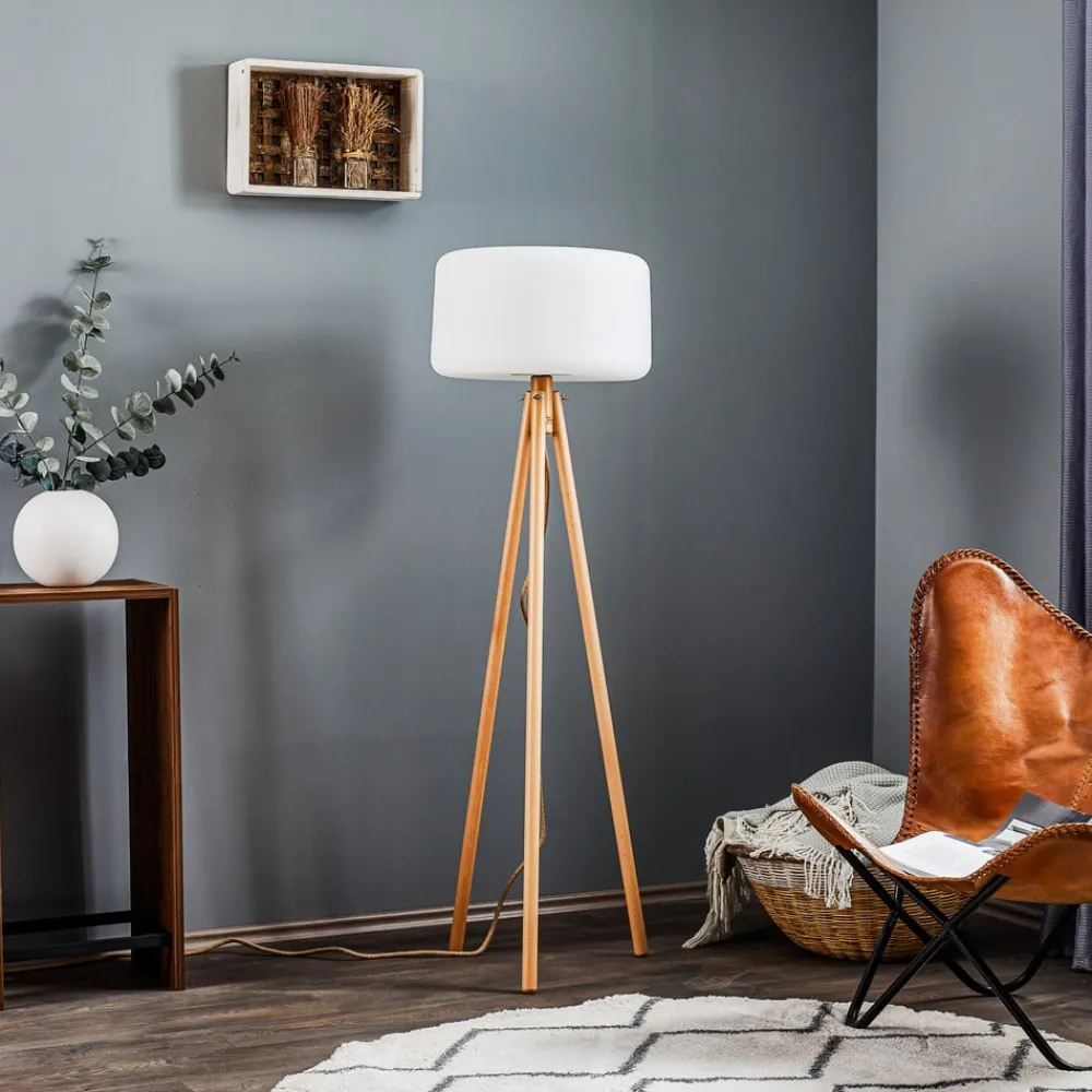 Newgarden Gulvlamper > Chloe In & Out gulvlampe, trebenet