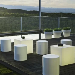 Newgarden Solcellelamper > Cuby LED solcellelampe, 40 x 40 cm