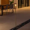 Dekorationsbelysning|Solcellelamper ^ Newgarden Hiama LED solcelle-havelampe lavet af bambus