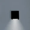 Væglamper ^ Newgarden LED-væglampe Box 8, sort, 7,5x7,5cm