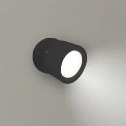 Newgarden Væglamper|Væglamper > LED-væglampe Roll 8, sort, drejelig