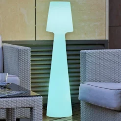 Newgarden Terrassebelysning > Lola LED-gulvlampe, genopladeligt batteri, højde 110 cm