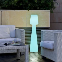 Newgarden Terrassebelysning > Lola LED-gulvlampe, genopladeligt batteri, højde 110 cm