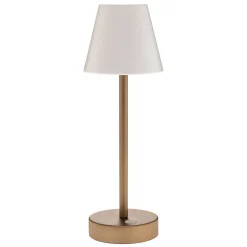 Newgarden Dekorationsbelysning|Terrassebelysning > Lola Slim LED-bordlampe batteri, messing