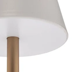 Newgarden Dekorationsbelysning|Terrassebelysning > Lola Slim LED-bordlampe batteri, messing