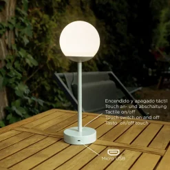 Dekorationsbelysning|Terrassebelysning ^ Newgarden Norai Slim LED-bordlampe, messing