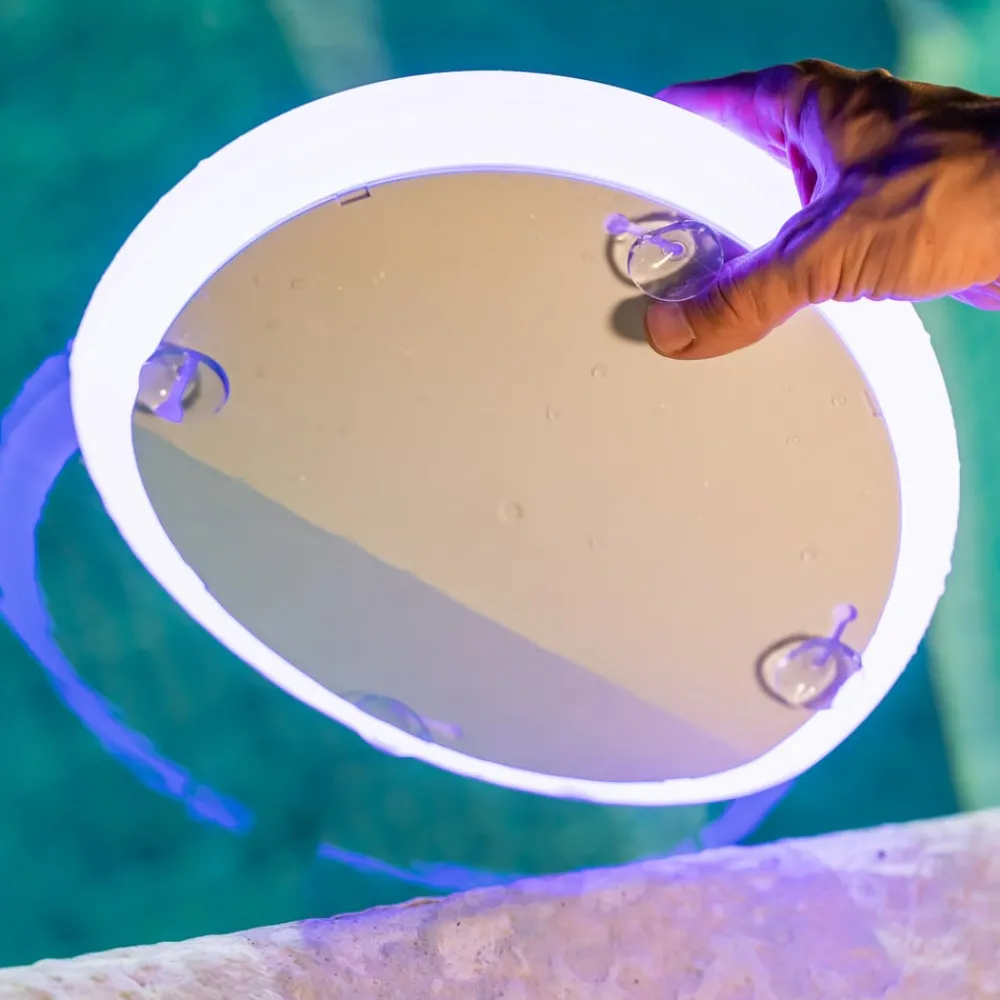 Newgarden Fontæne- Og Undervandsbelysning|Solcellelamper > Papaya LED-poollampe solcelle IP68 RGBW