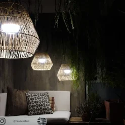 Udendørs Pendellamper|Terrassebelysning ^ Newgarden Sisine LED-hængelampe med genopladeligt batteri