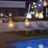 Newgarden Solcellelamper > Stella LED-solcellelyskæde, 2.700 K