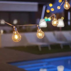Newgarden Solcellelamper > Stella LED-solcellelyskæde, 2.700 K