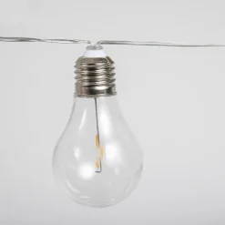 Dekorationsbelysning ^ Newgarden Stella udendørs LED-lyskæde med kabel