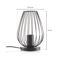 Bordlamper ^ EGLO Newtown - en bordlampe i vintage look