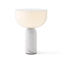 Bordlamper ^ New Works Kizu genopladelig bordlampe hvid