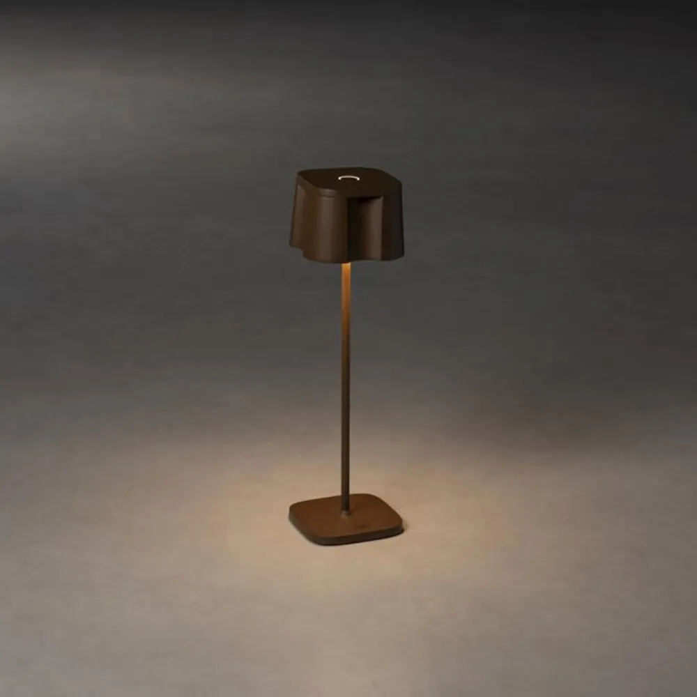 Konstsmide Dekorationsbelysning > Nice LED-dekorationslampe, USB-ladeport, rust