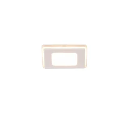 Loftlamper|Indbygningsspots ^ Trio Lighting Nimbus LED-lampe IP44 8,5x8,5cm 830 hvid
